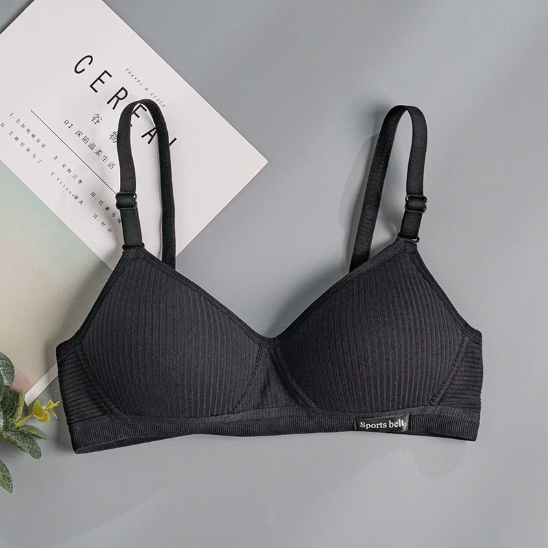 Wireless Girls' Training Bra Top, Comfortable Thin Support, Sizes 32/70AB–38/85AB