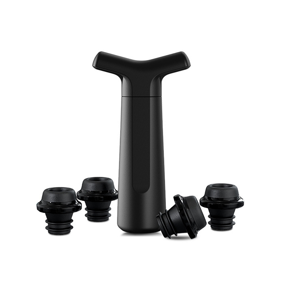 H: [레드 와인 진공 신선 유지 펌프 4 플러그] ABS 플라스틱/풀/HK-KVS-20