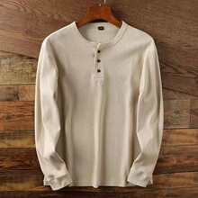 M 65541 Waffle Knit Neck Long Sleeve ŷ���羳����ѷ����