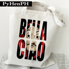 La Casa De Papel shopping bag 西班牙神剧纸钞屋单肩手提帆布包