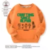 Orange, fleece