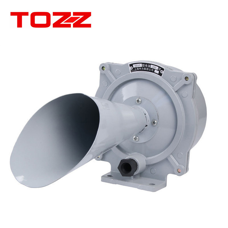 厂家 电笛DDJ1交流船用车用警报器交流电笛报警器喇叭AC220V