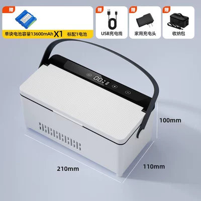 Insulin Refrigeration Box, Rechargeable Soyuducular - pibai-handle-single-battery