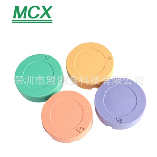 新款彩色马卡龙圆形硅胶烟灰缸 圆形硅胶烟灰缸 新款烟灰盒烟灰缸