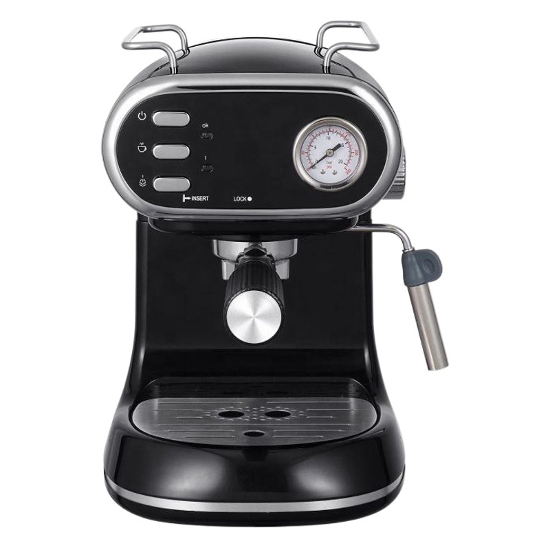 Europea transfronteriza hogar pequeña semiautomática de alta presión de vapor de espuma de leche máquina de café italiano