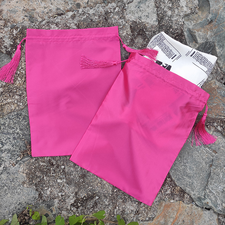 假发丝绸袋色丁袋现货 (4)