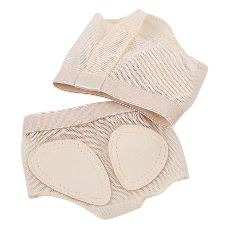 Новые дышащие накладки на переднюю часть стопы для балета, гимнастики и танцев, сетчатые носки-подушечки для стоп