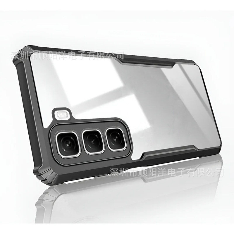 Suitable for Transsion Infinix Hot 60 50 40 Pro Plus Mobile Phone Case, Acrylic High-Transparency Protective Cover