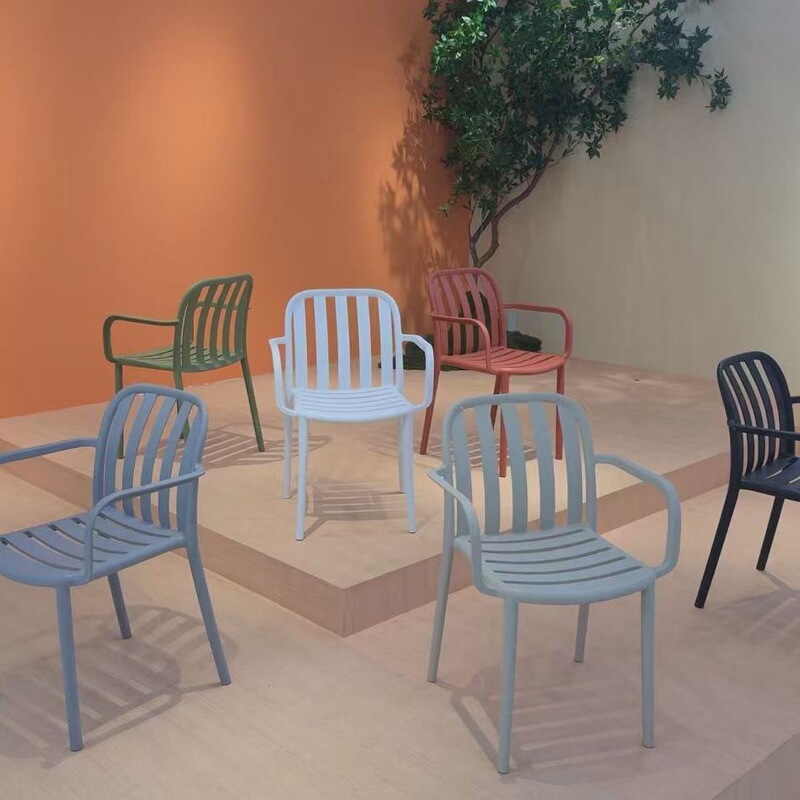 Garden Table and Chairs, Dining Chairs, Bar Stools, Living Room Stools, Stylish Backrest Chairs, Innovative Outdoor Balcony Furniture, New Nordic Style