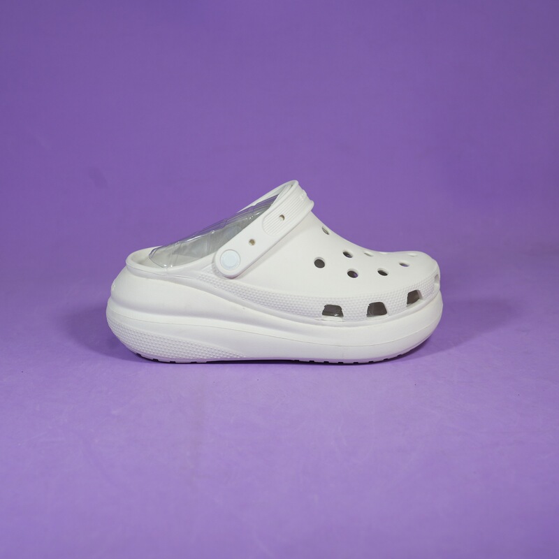 Cross Puff Clog Shoes for Women, Thick-Soled Height-Increasing Beach Shoes, Non-Slip Soft-Soled Slippers, Cloud Clog Outdoor Sandals