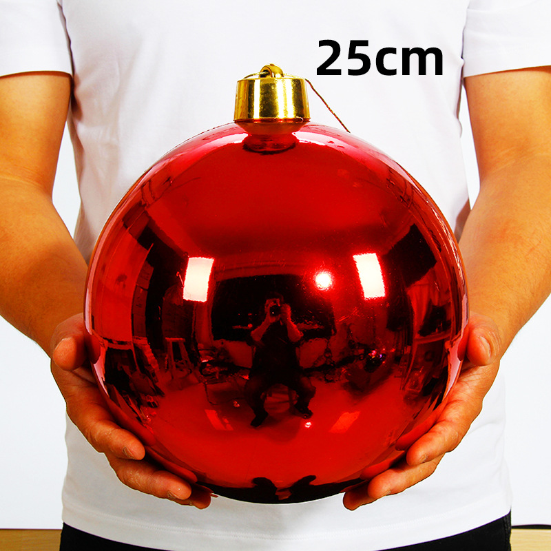 Dragón Tigre Bola de Navidad decoraciones del árbol de Navidad gran Bola brillante galvanoplastia bola de color bola colgante centro comercial bar decoración del techo