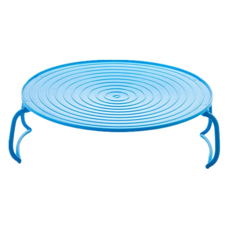 Multi-Función de horno de microondas calefacción en capas de vapor estante bandeja estante de doble capa Placa de aislamiento estante de almacenamiento olla mat