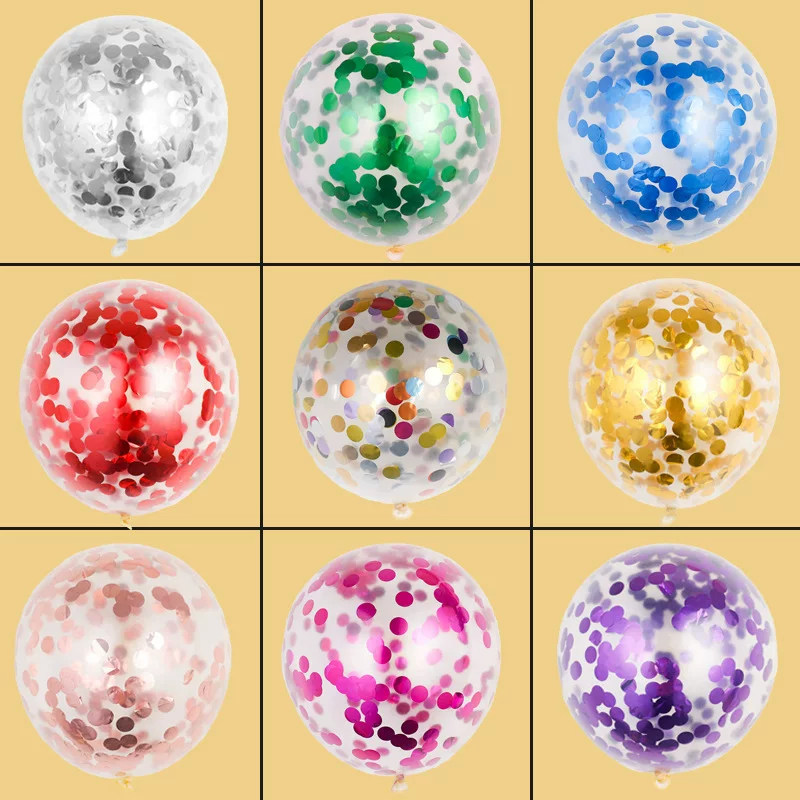 Прозрачные ногти- sequins, шарик, набор, нарядное платье, 12 дюймов, интернет-знаменитость