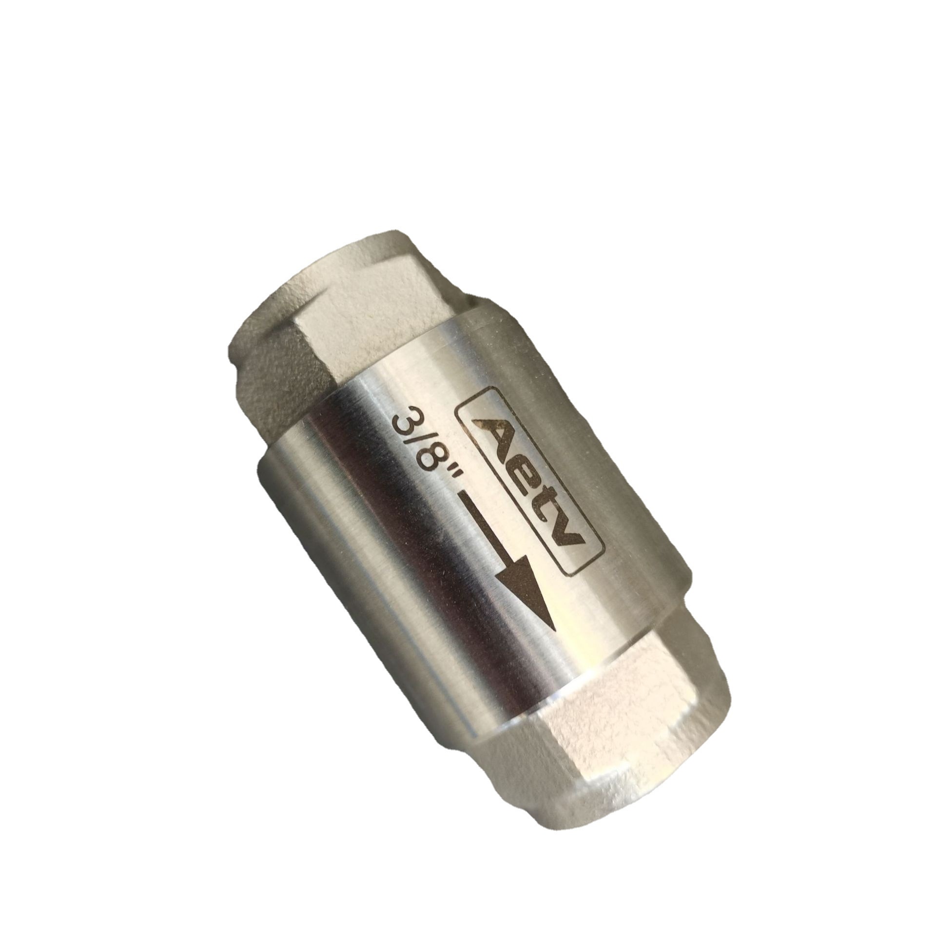 厂家直供AETV不锈钢1/4"~1“管道耐高温单向阀止回阀500