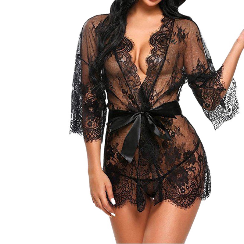 Fabricante de lencería sexy de Europa y América lencería sexy al por mayor AliExpress suministro de comercio exterior pijamas sexy