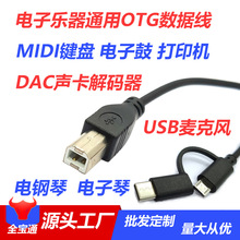 Դ�^���S��ӡ�C��2��1�������LMicro USB/Type-C������MIDI��