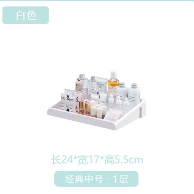 Cosmetic table transparent storage box, lipstick, dressing table, makeup box