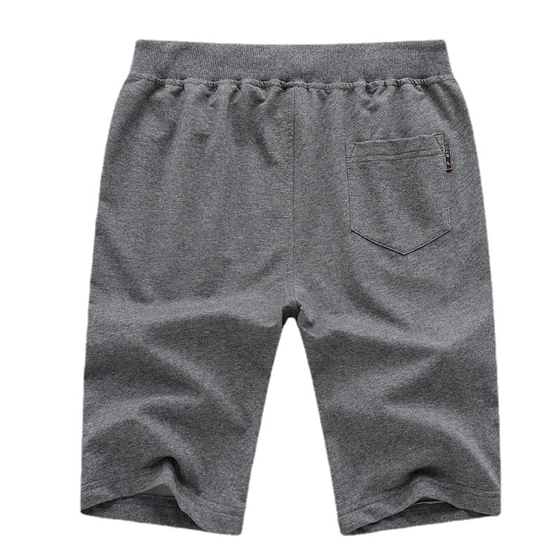 Pantalones cortos de verano de los hombres sueltos pantalones cortos de casa más pantalones cortos de moda deportes stretch shorts pantalones medios