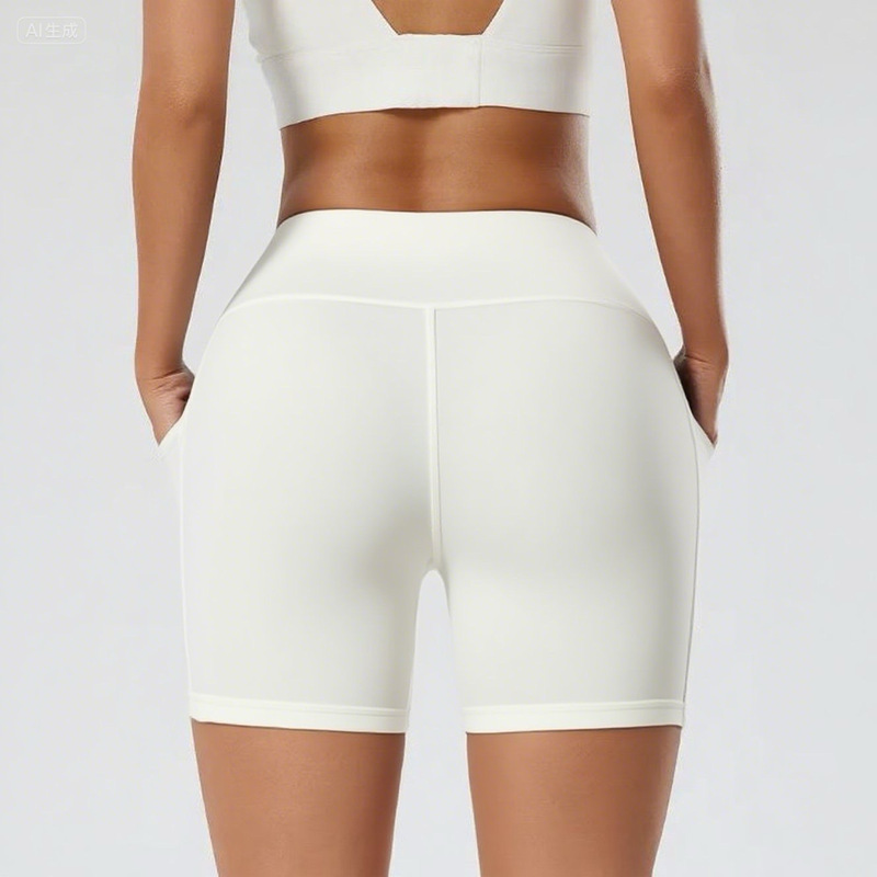 Cross-Border High-Waisted Hip-Lifting Running Quick-Dry Outdoor Fitness Yoga Cycling Tennis Shorts Women's Badminton Skirt Leggings