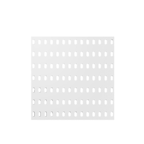 Kitchen Living Room Dorm Gadget White Wall-Mounted No-Drill Thick Hanging Shelf Wall Mountable Combinable Hole Board