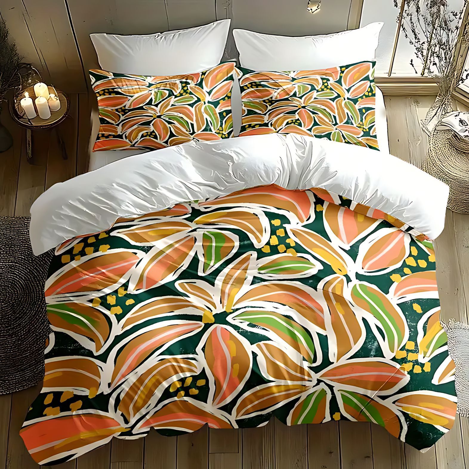 TEMU / JIT colcha de colcha de colchón