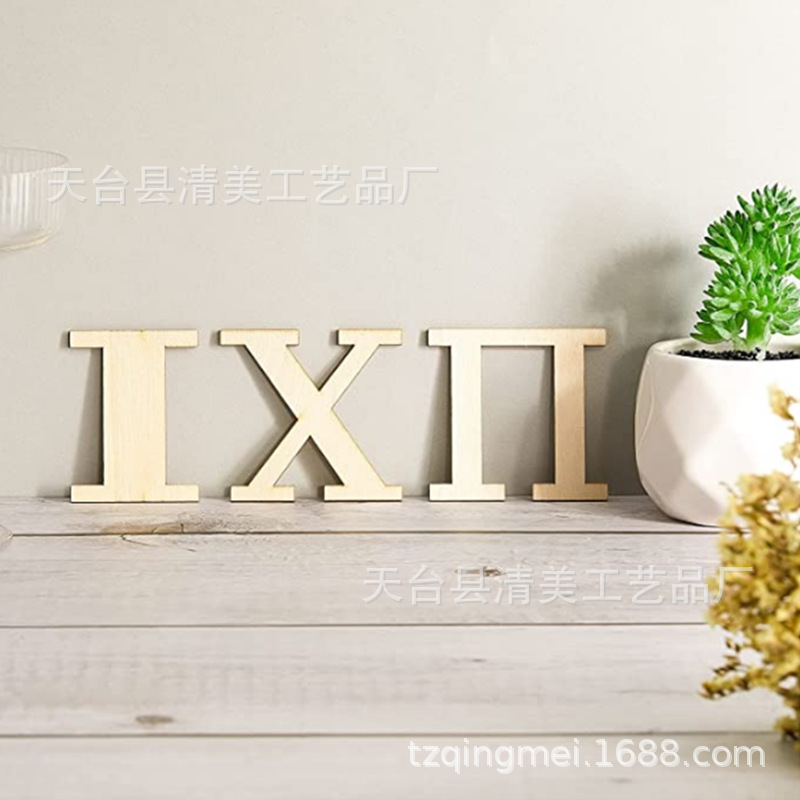 2,5/5cm log letras griegas de madera decorativa serie letras astillas de madera 24/48 piezas un conjunto