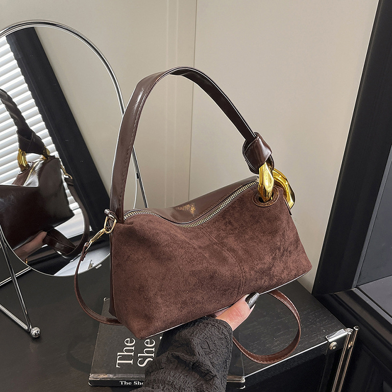 Matte Boston Pillow Bag Versatile Leather Crossbody Shoulder Bag_voghion.com
