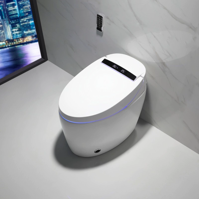 Умный унитаз, полностью автоматическое смывание, автоматическое подъемное сиденье, мгновенный нагрев воды, голосовое управление, для использования в отелях и дома