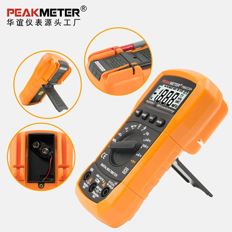 Huayi PEAKMETER-PM8233D цифровой мультиметр