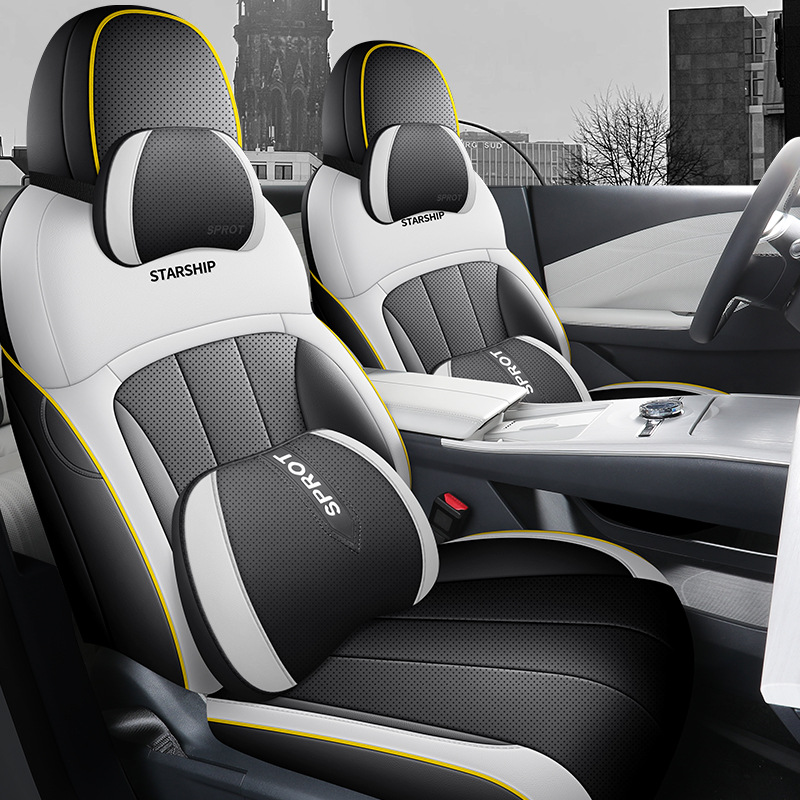 Geely – Suitable for Geely Modelə uyğun (Original) oturacaq örtükləri - black-7
