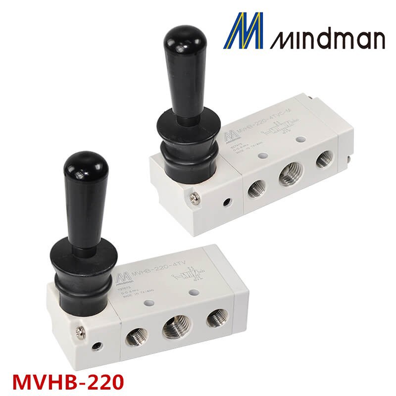 台湾金器手动阀 MVHB-220-3TV/4TV/4TVC/4TVC-SP 机械阀气动控制