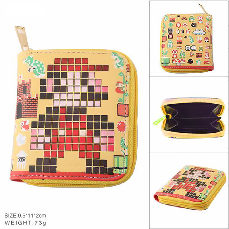 超级玛丽拉链钱包03