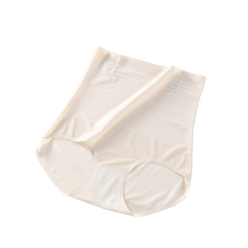 Thin, breathable, cloud-like tummy control pants, postpartum high-waisted body shaping pants, jelly cooling butt lift, tummy control pants, women's underwear