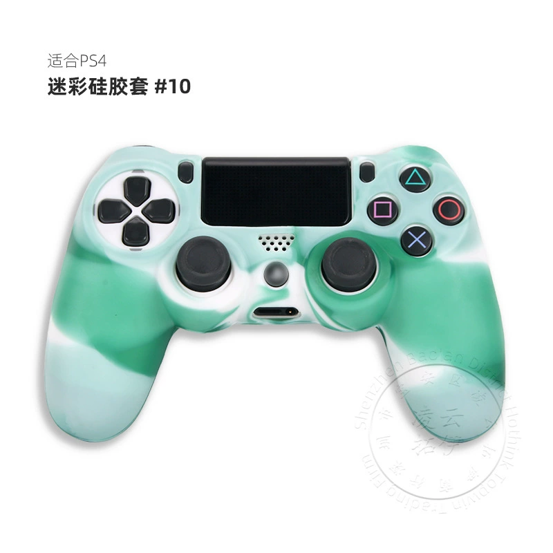 Силиконовый чехол для геймпада (Sony PS4) — защитная крышка с мягким хватом, несколько цветов