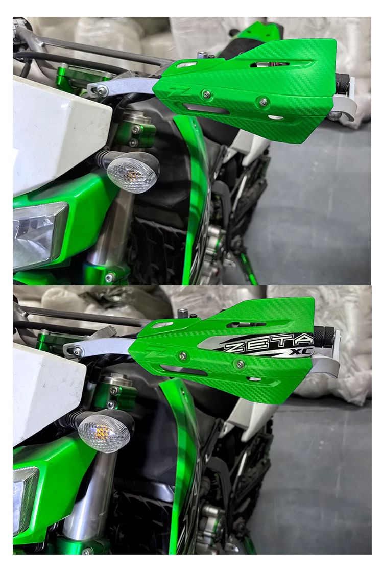 Cross-country motorcycle modified car handle guard aluminum alloy variable diameter windshield anti-fall protection bow horn handle protection