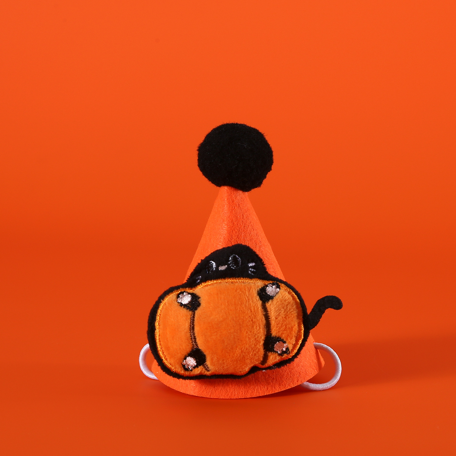 Mascotas gatos Halloween tres piezas set sombrero de dibujos animados fantasmas gatos palo calabaza sonido palo molar juguete regalo