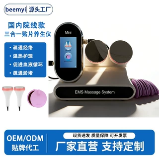 定制双头三通大师养生仪贴片机 经络疏通养生理疗仪全身按摩神器