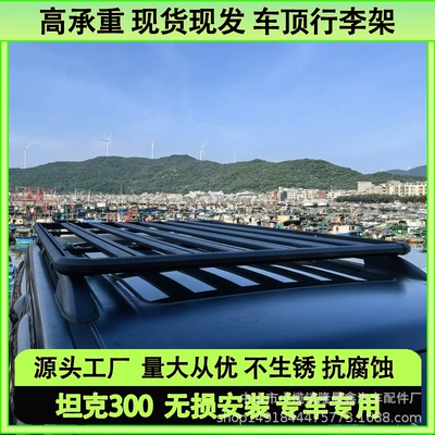 Tank 300 roof luggage rack special aluminum alloy roof flat frame off-road development platform multi-function (Luggage Rack)