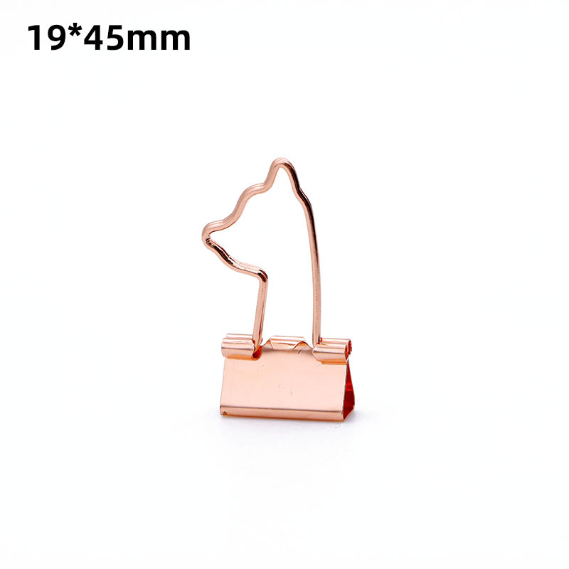 19mm 로즈 골드 키티 헤드