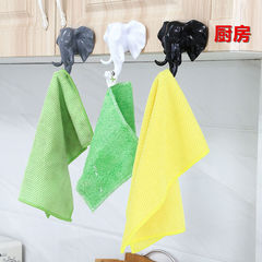 批發大象掛鈎家居裝飾象頭多用鑰匙掛鈎學生宿舍創意個性壁掛粘鈎