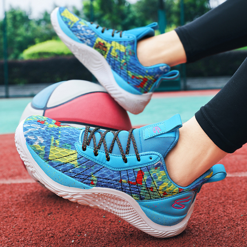 2025 New plus size Curry 10 Basketball Shoes Non-slip Wear-resistant sneaker Teenagers Friction Sound Training Shoes