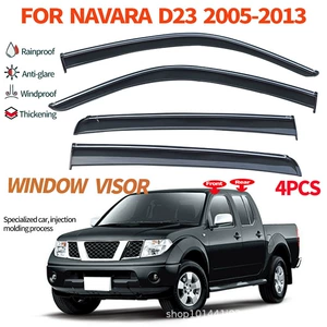 Nissan Navara D40 05-2013 üçün pəncərə yağış qoruyucusu