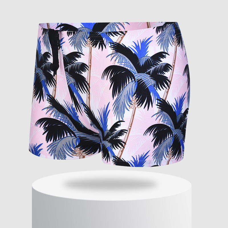 Bañador de playa para Hombres Nuevo impreso de secado rápido para hombres sueltos anti-vergüenza de aguas termales natación vacaciones bañador al por mayor