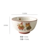 Danish Girl-6 inch bowl