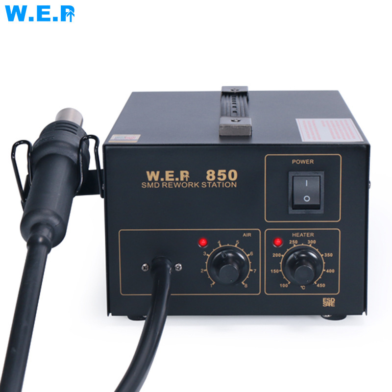 メーカー直販WEP-8508D恒温デジタル熱風溶接台熱風修理台|undefined