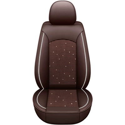 Four Seasons Pad car seat cover fully surrounded - charming-coffee-pi-bingsi-single-seat-ch