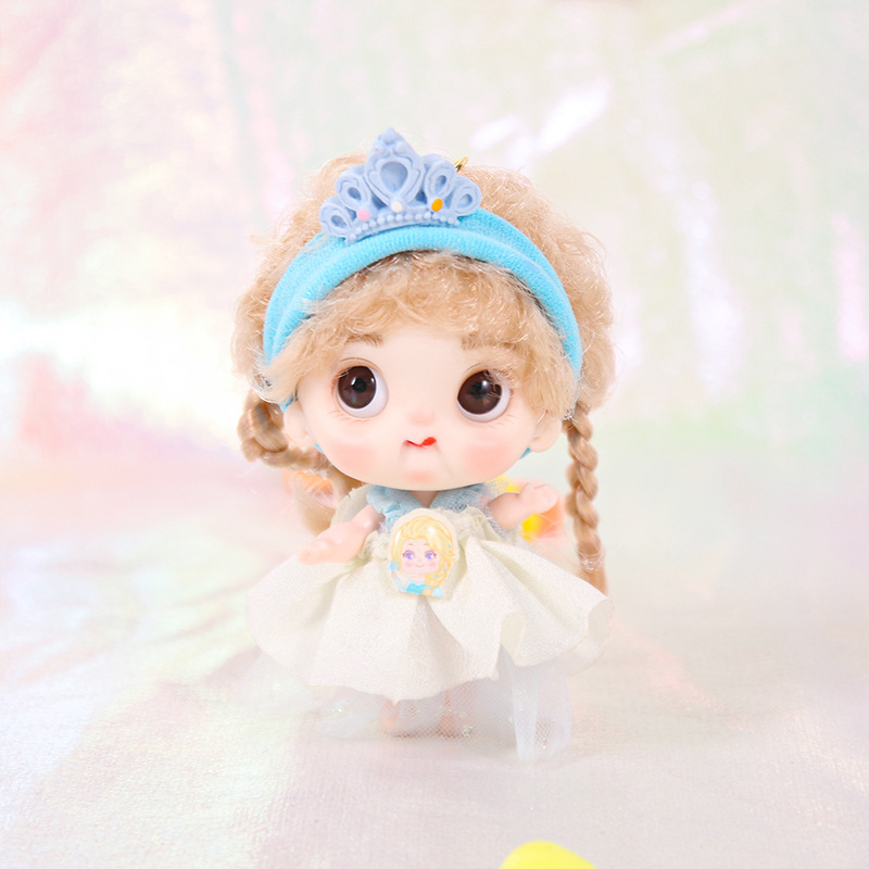 야드 바비 인형 10CM 키 체인 가방 펜던트 소녀의 생일 선물 인형 유행 놀이 인형 배치