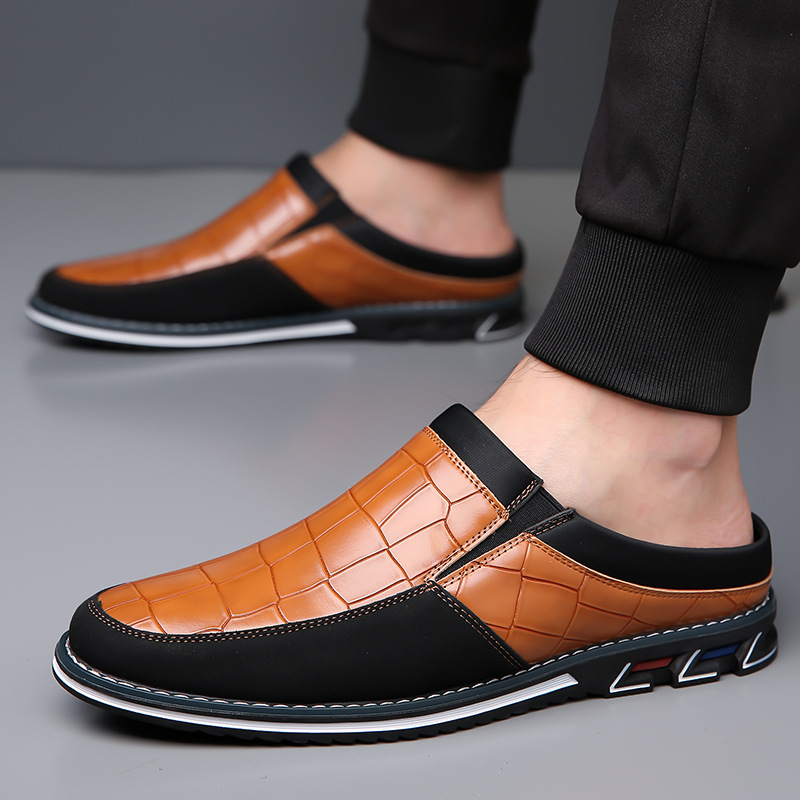 Comercio exterior zapatos de hombre tamaño grande 53 moda transfronteriza versátil zapatillas de hombre zapatillas de Wenzhou spot