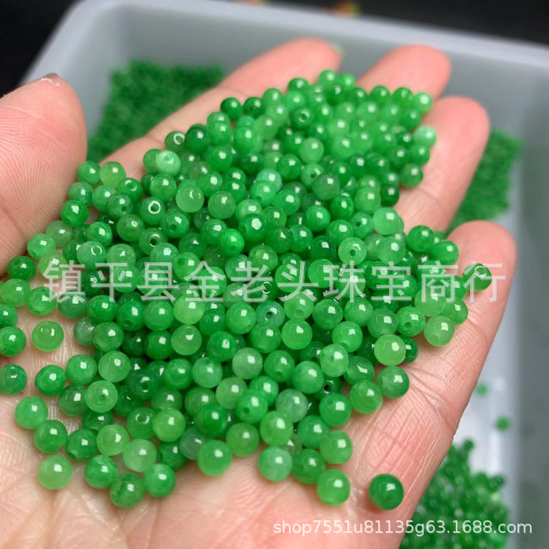 4MM干青圆珠