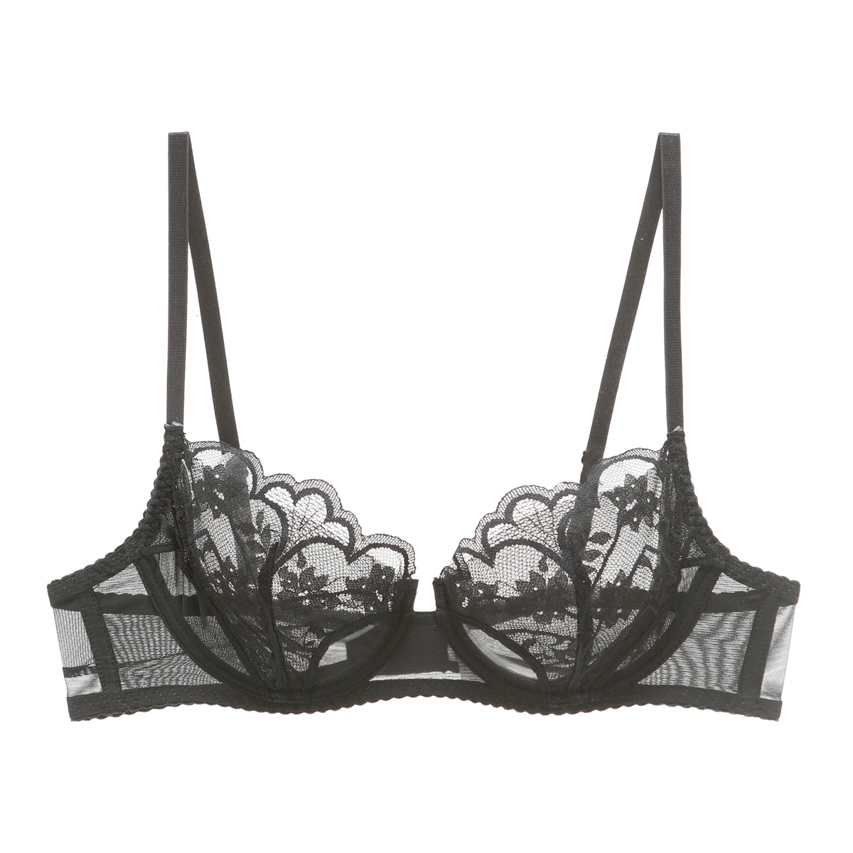Women's Bra And Briefs Set Lace Perspective Thin Bra For Ladies_voghion.com